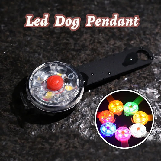 Waterproof IPX7 LED Pet Dog Collar Pendant